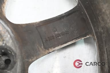 Алуминиеви джанти 17 цола 7,5Jx17H2 ET37 5x112 Ц.О. 66.6 2 Броя А2034011802 за MERCEDES-BENZ C-CLASS седан (W203) C 200 Kompressor (203.045) (2000 - 2007)