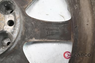 Алуминиеви джанти 17 цола 7,5Jx17H2 ET37 5x112 Ц.О. 66.6 2 Броя А2034011802 за MERCEDES-BENZ C-CLASS седан (W203) C 200 Kompressor (203.045) (2000 - 2007)