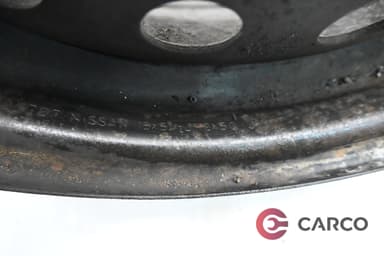 Стоманени джанти 15 цола 15x5,5J 4x100 Ц.О. 60.1 2 броя за DACIA LOGAN MCV (KS_) 1.6 (2007)
