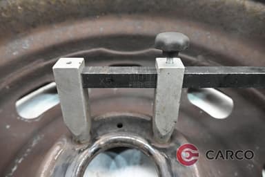 Стоманени джанти 15 цола 6Jx15H2 ET27 4x108 Ц.О. 65.1 2 броя за CITROEN C3 Pluriel (HB_) 1.4 (2003)
