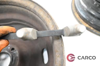 Стоманени джанти 15 цола 6Jx15H2 ET27 4x108 Ц.О. 65.1 2 броя за CITROEN C3 Pluriel (HB_) 1.4 (2003)