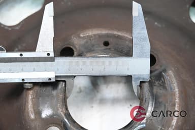 Стоманени джанти 15 цола 6Jx15H2 ET27 4x108 Ц.О. 65.1 2 броя за CITROEN C3 Pluriel (HB_) 1.4 (2003)