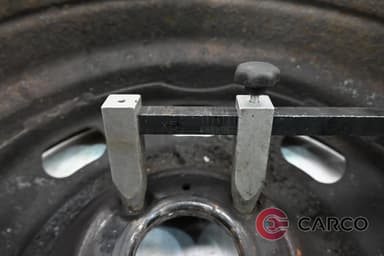 Стоманена джанта 15 цола 6Jx15H2 ET27 4x108 Ц.О. 65.1 за CITROEN C3 Pluriel (HB_) 1.4 (2003)