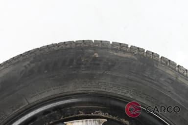 Резервна гума 15 цола Bridgestone 195/65/R15 DOT 0706 6Jx15H2 ET27 за PEUGEOT 307 (3A/C) Facelift 1.6 HDi (2000)