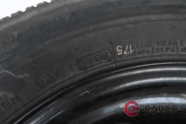 Резервна гума 15 цола Bridgestone 195/65/R15 DOT 0706 6Jx15H2 ET27 за PEUGEOT 307 (3A/C) Facelift 1.6 HDi (2000)