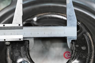 Резервна гума 15 цола Bridgestone 195/65/R15 DOT 0706 6Jx15H2 ET27 за PEUGEOT 307 (3A/C) Facelift 1.6 HDi (2000)