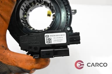 Лентов кабел за волан GS1D661S1 за MAZDA 6 combi-coupe (GH) 2.2 MZR-CD (2008)