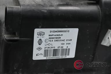 Фар ляв 260601850R за RENAULT CLIO Grandtour IV 1.5 dCi 90 (2013)