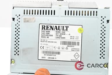 Мултимедия 281152928R за RENAULT CLIO Grandtour IV 1.5 dCi 90 (2013)