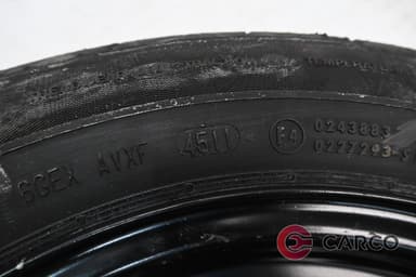 Резервна гума с джанта 14 цола Continental 175/65R14 DOT 4511 5,5Jx14H2 ET 29 за RENAULT TWINGO II Facelift (CN0_) 1.2 16V (2007)
