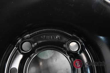 Резервна гума с джанта 14 цола Continental 175/65R14 DOT 4511 5,5Jx14H2 ET 29 за RENAULT TWINGO II Facelift (CN0_) 1.2 16V (2007)