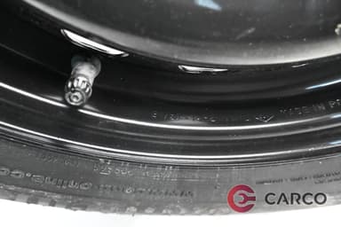 Резервна гума с джанта 14 цола Continental 175/65R14 DOT 4511 5,5Jx14H2 ET 29 за RENAULT TWINGO II Facelift (CN0_) 1.2 16V (2007)
