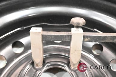 Резервна гума с джанта 14 цола Continental 175/65R14 DOT 4511 5,5Jx14H2 ET 29 за RENAULT TWINGO II Facelift (CN0_) 1.2 16V (2007)