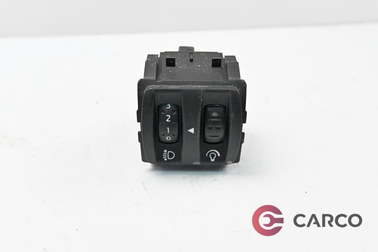 Ключове реглаж фарове и светлина табло 8200095495D за RENAULT TWINGO II Facelift (CN0_) 1.2 16V (2007)