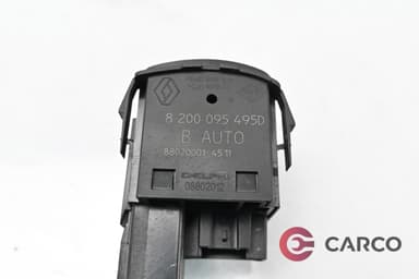 Ключове реглаж фарове и светлина табло 8200095495D за RENAULT TWINGO II Facelift (CN0_) 1.2 16V (2007)