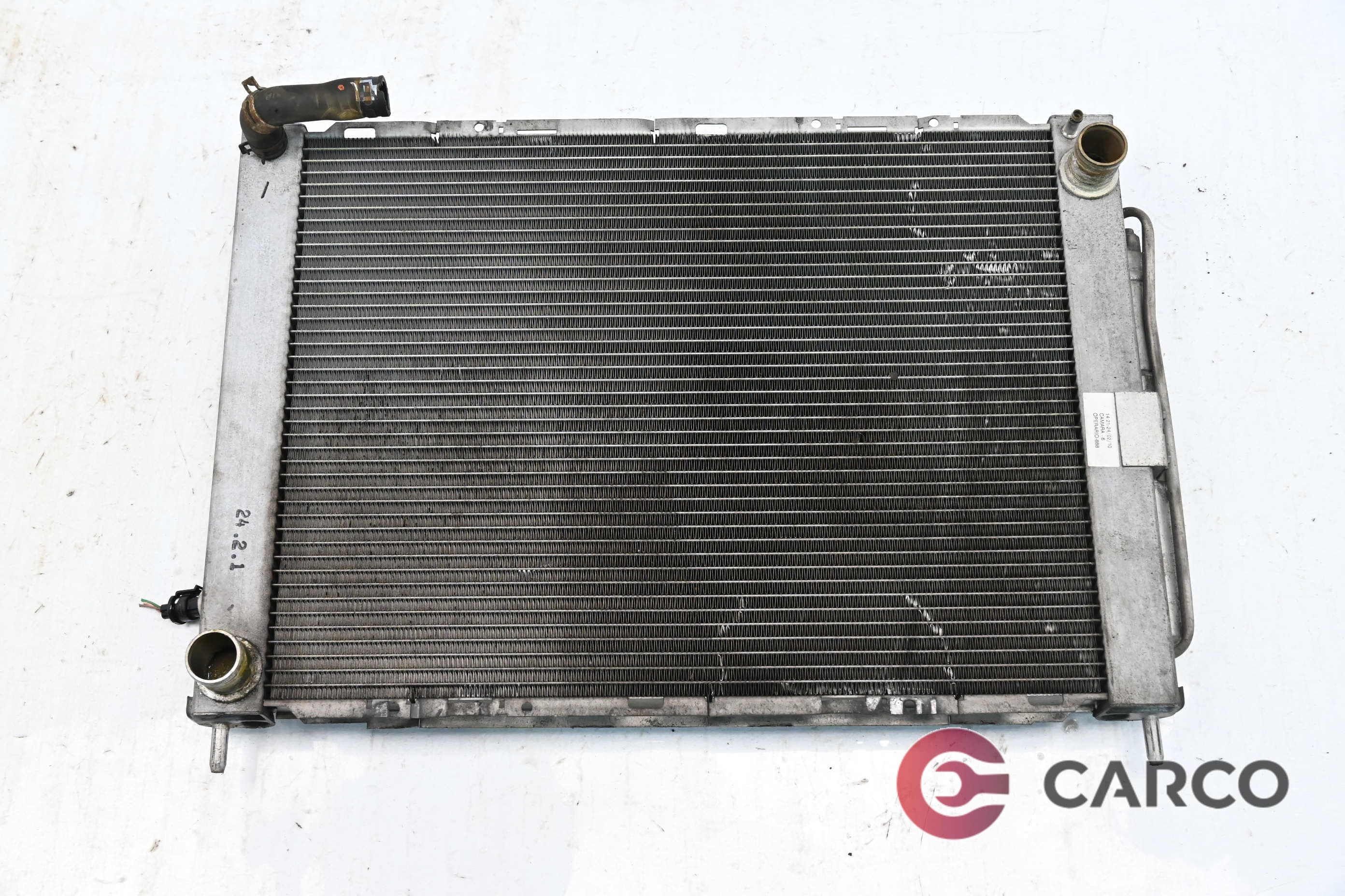 Воден радиатор 8200688382 за RENAULT EURO CLIO III Facelift (BR0/1, CR0/1) 1.2 Ethanol (2005)