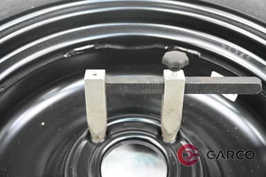 Резервна гума патерица 15 цола CONTINENTAL 125/80 R15 DOT 3819 3.5JX15H2 ET15 4X108 Ц.О. 65.1 1 Брой за Peugeot 208 II 1.2 GT-LINE (2019)