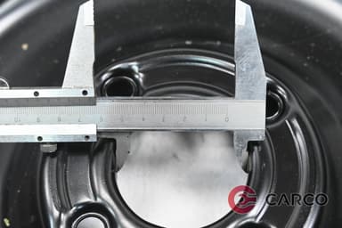 Резервна гума патерица 15 цола CONTINENTAL 125/80 R15 DOT 3819 3.5JX15H2 ET15 4X108 Ц.О. 65.1 1 Брой за Peugeot 208 II 1.2 GT-LINE (2019)
