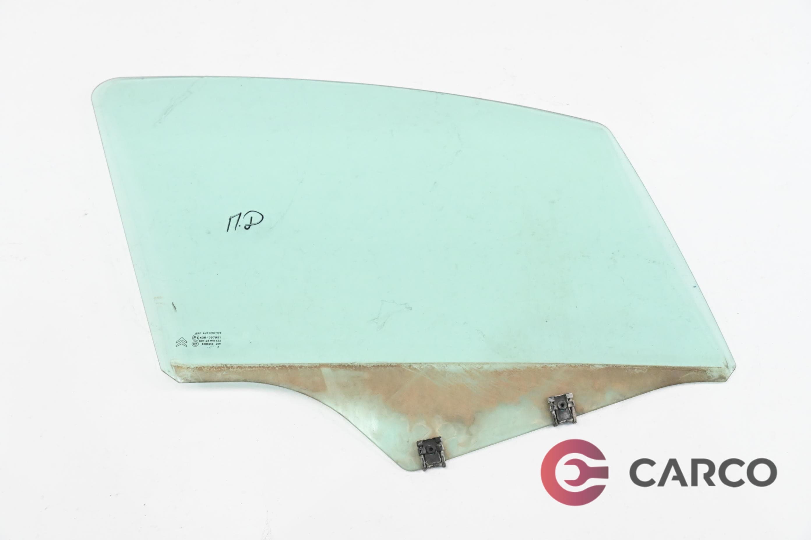 Стъкло врата предно дясно за CITROEN C3 II 1.4 (2009)
