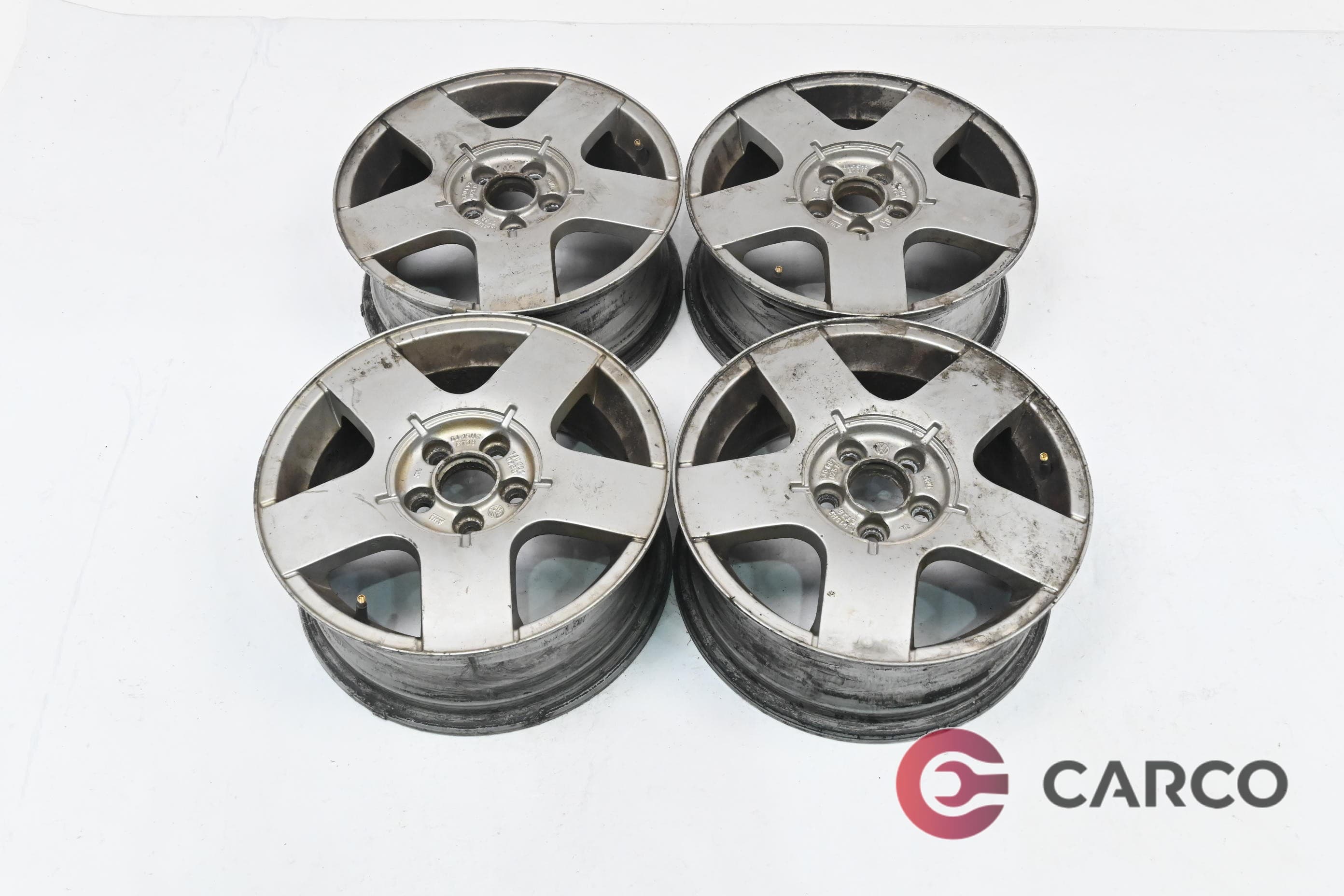 Алуминиеви джанти 15 цола 6JX15H2 ET38 5X100 Ц.О. 57.1 4 Броя за AUDI A3 (8L1) 1.8 T (1996 - 2003)