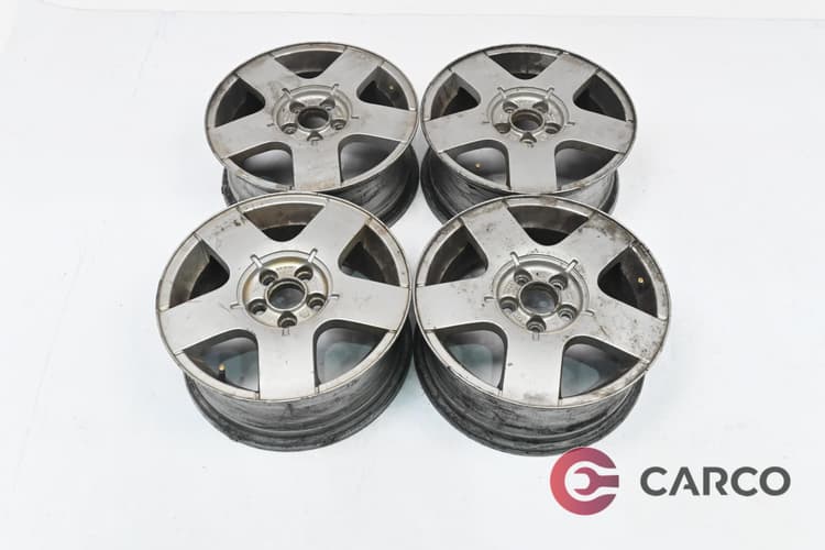 Алуминиеви джанти 15 цола 6JX15H2 ET38 5X100 Ц.О. 57.1 4 Броя за AUDI A3 (8L1) 1.8 T (1996 - 2003)