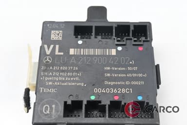 Модул врата преден ляв LU:A 212 900 42 02 / A 212 820 37 27 за MERCEDES-BENZ E-CLASS T-Model (S212) E 200 CDI / BlueTEC (212.205, 212.206) (2009)