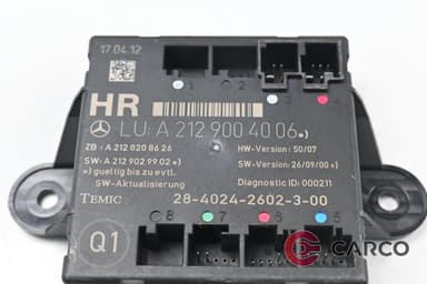 Модул врата заден десен LU:A 212 900 40 06 /A212 820 86 26 за MERCEDES-BENZ E-CLASS T-Model (S212) E 200 CDI / BlueTEC (212.205, 212.206) (2009)