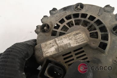 Алтернатор A 000 906 79 00 / 2611843A за MERCEDES-BENZ E-CLASS T-Model (S212) E 200 CDI / BlueTEC (212.205, 212.206) (2009)