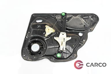 Панел врата със стъклоповдигач заден ляв за VW PASSAT седан B6 (3C2) 2.0 TDI 16V (2005 - 2010)