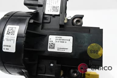 Лостчета светлини, чистачки и автопилот с лентов кабел за волан 3C5953513B за VW PASSAT седан B6 (3C2) 2.0 TDI (2005 - 2010)