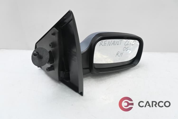Огледало дясно за RENAULT EURO CLIO III (BR0/1, CR0/1) 1.2 16V (BR02, BR0J, BR11, CR02, CR0J, CR11) (2005)