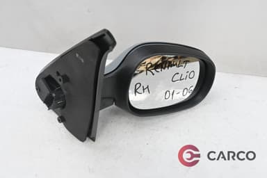 Огледало дясно за RENAULT CLIO II кутия (SB0/1/2_) 1.9 D (SB0E) (1998)