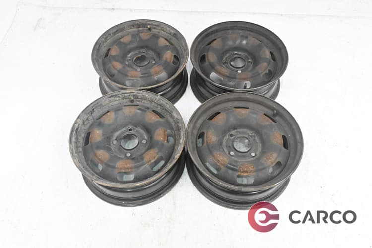 Стоманени джанти 15 цола 6JX15H2 4X108 Ц.О. 65.1 4 Броя за CITROEN C2 (JM_) 1.4 (2003)