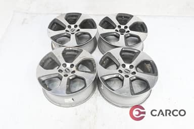 Алуминиеви джанти 16 цола 6.5JX16H2 ET35 5X100 Ц.О. 57.1 4 Броя за VW GOLF Mk IV (1J1) 1.6 16V (1997 - 2005)
