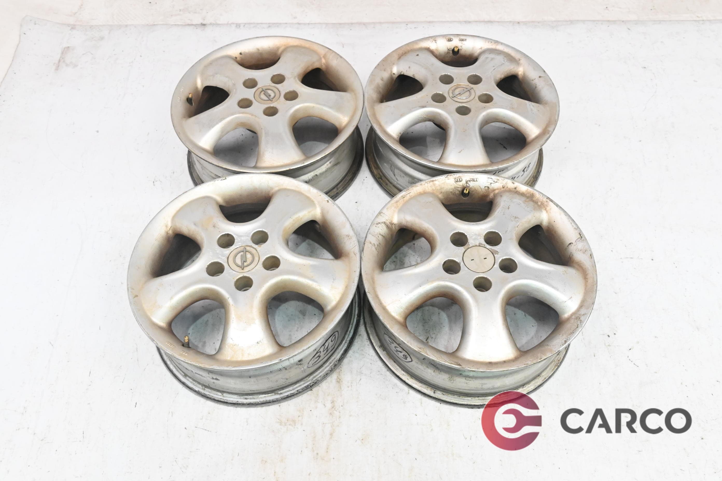 Алуминиеви джанти 16 цола 6JX16H2 5X110 Ц.О. 65.1 4 Броя за OPEL ZAFIRA A (F75_) 1.6 16V (1999 - 2005)