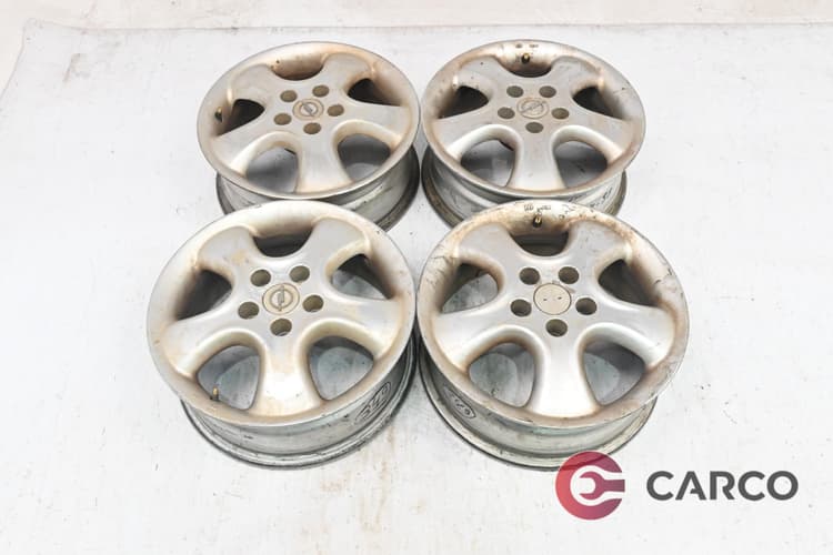 Алуминиеви джанти 16 цола 6JX16H2 5X110 Ц.О. 65.1 4 Броя за OPEL ZAFIRA A (F75_) 1.6 16V (1999 - 2005)