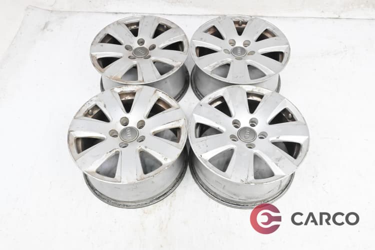 Алуминиеви джанти 16 цола 7.5JX16H2 ET45 5X112 Ц.О. 57.1 4 Броя за AUDI A6 Avant (4F5, C6) 3.0 TFSI quattro (2005 - 2011)