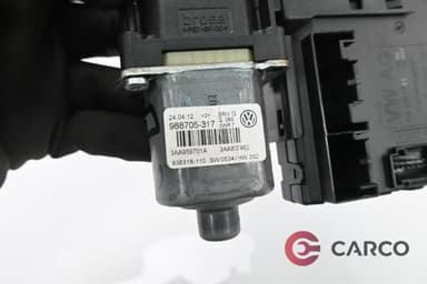Машинка ел стъкло предна дясна за VW PASSAT седан B7 (362) 2.0 TDI (2010 - 2014)