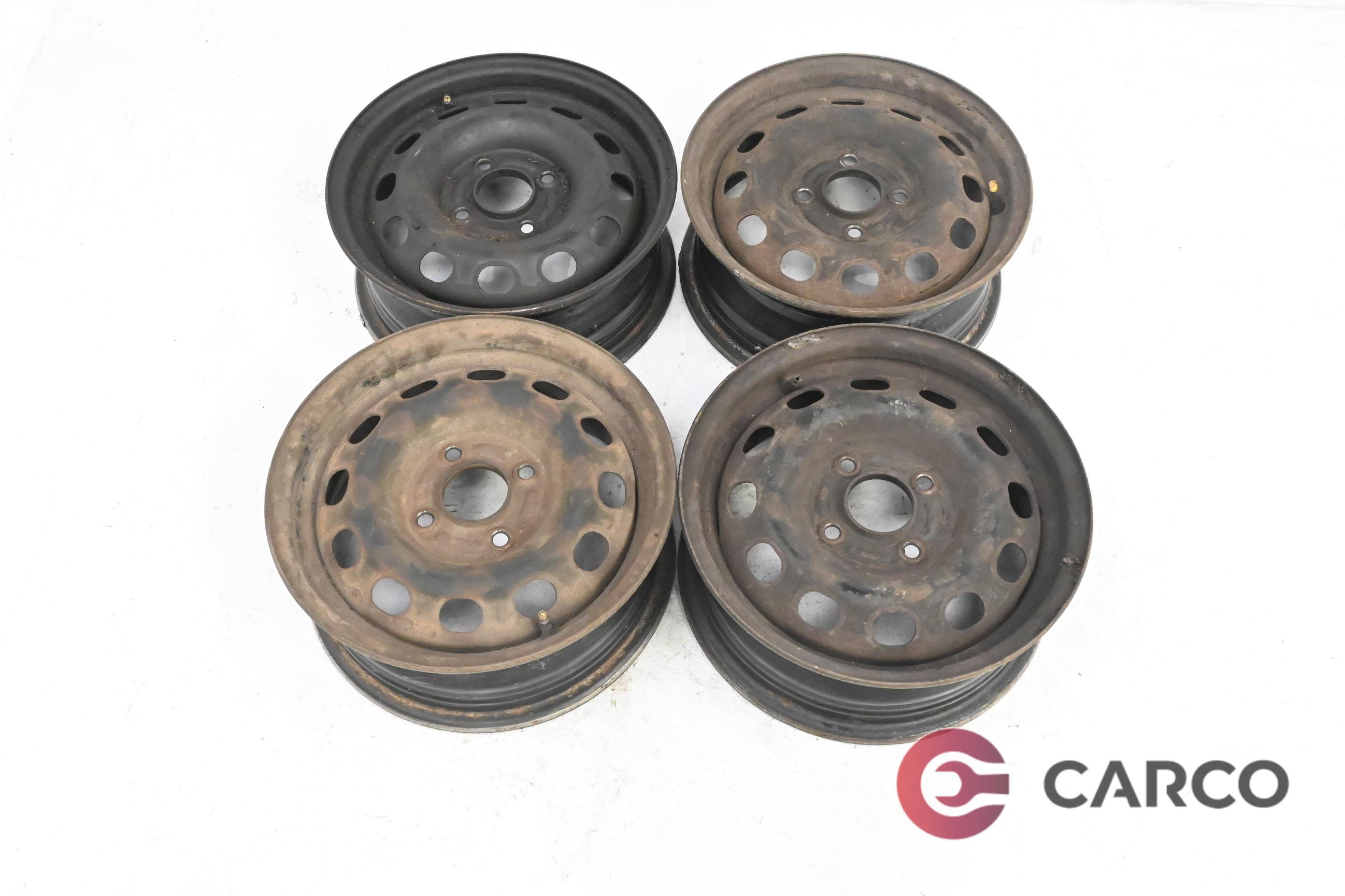 Стоманени джанти 14 цола 14XJ5.5 4X108 Ц.О 63.4 4 Броя за FORD FOCUS седан (DFW) 1.6 16V (1999 - 2007)
