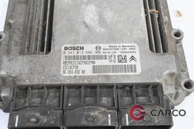 Компютър двигател 0 281 013 666/ 96 654 652 80 за CITROEN C-CROSSER (EP_) 2.2 HDi (2007)