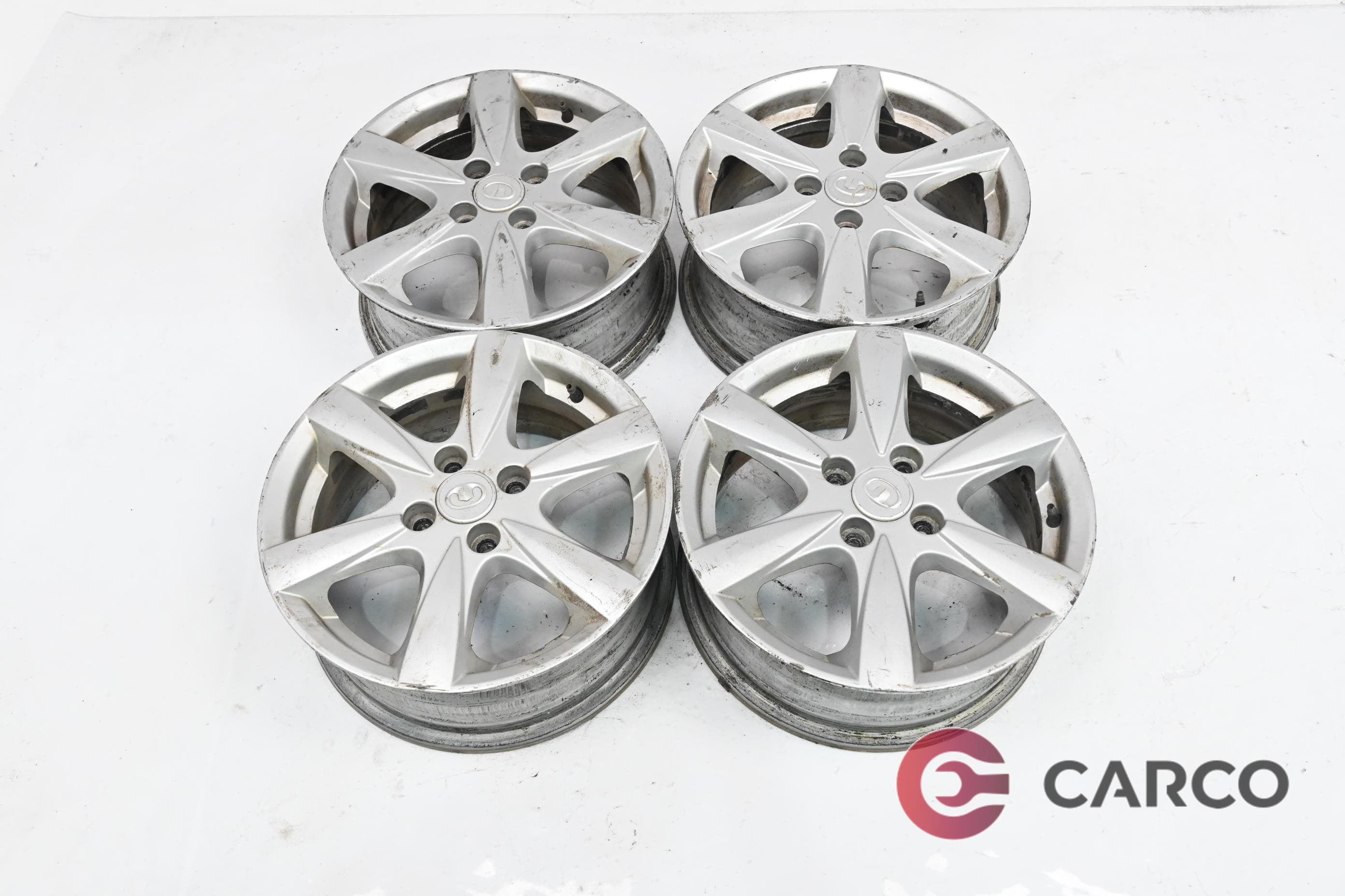 Алуминиеви джанти 15 цола 15X6J 4X108 ET45 Ц.О. 54.1 4 Броя за GREAT WALL VOLEEX C10 1.5i (2010 - 2014)