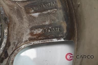 Алуминиеви джанти 15 цола 6JX15H2 4Х108 ЕТ52.2 Ц.О. 63.4 4 Броя за FORD FUSION (JU_) 1.6 (2002 - 2012)