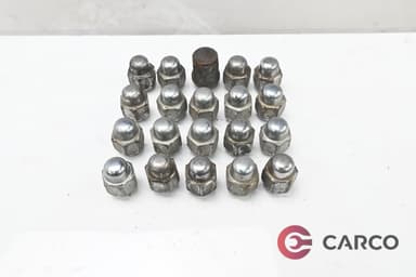 19 броя гайки и 1 бройка секретен болт за HYUNDAI SANTA FÉ II (CM) 2.2 CRDi 4x4 (2005)