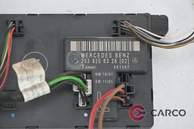 Модул врата предна лява 203 820 63 02 за MERCEDES-BENZ C-CLASS Coupe Sport (CL203) C 200 Kompressor (203.742) (2000 - 2007)