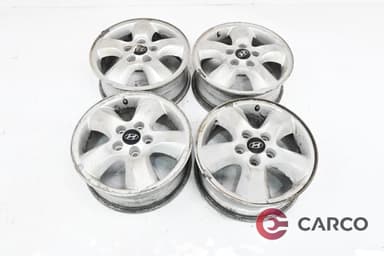 Алуминиеви джанти 16 цола 6,5Jx16-46 5x114.3 Ц.О. 67.1 4 броя за HYUNDAI SANTA FÉ III (DM) 3.0 GDi (2012)