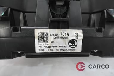 Километраж 5JA920701A за SKODA RAPID Spaceback (NH1) 1.6 TDI (2012)