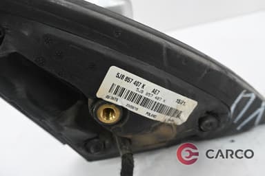 Огледало дясно 5JB857407K за SKODA RAPID Spaceback (NH1) 1.6 TDI (2012)