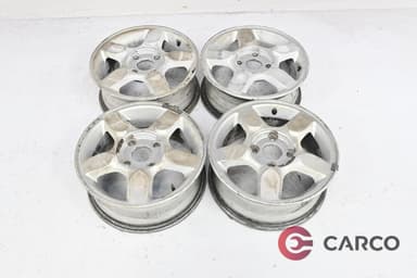 Алуминиеви джанти 15 цола 6JX15-46 4x114.3 Ц.О. 67.1 4 броя 52910-38101 за HYUNDAI SONATA III седан (Y-3) 2.0 i 16V (1993 - 1998)