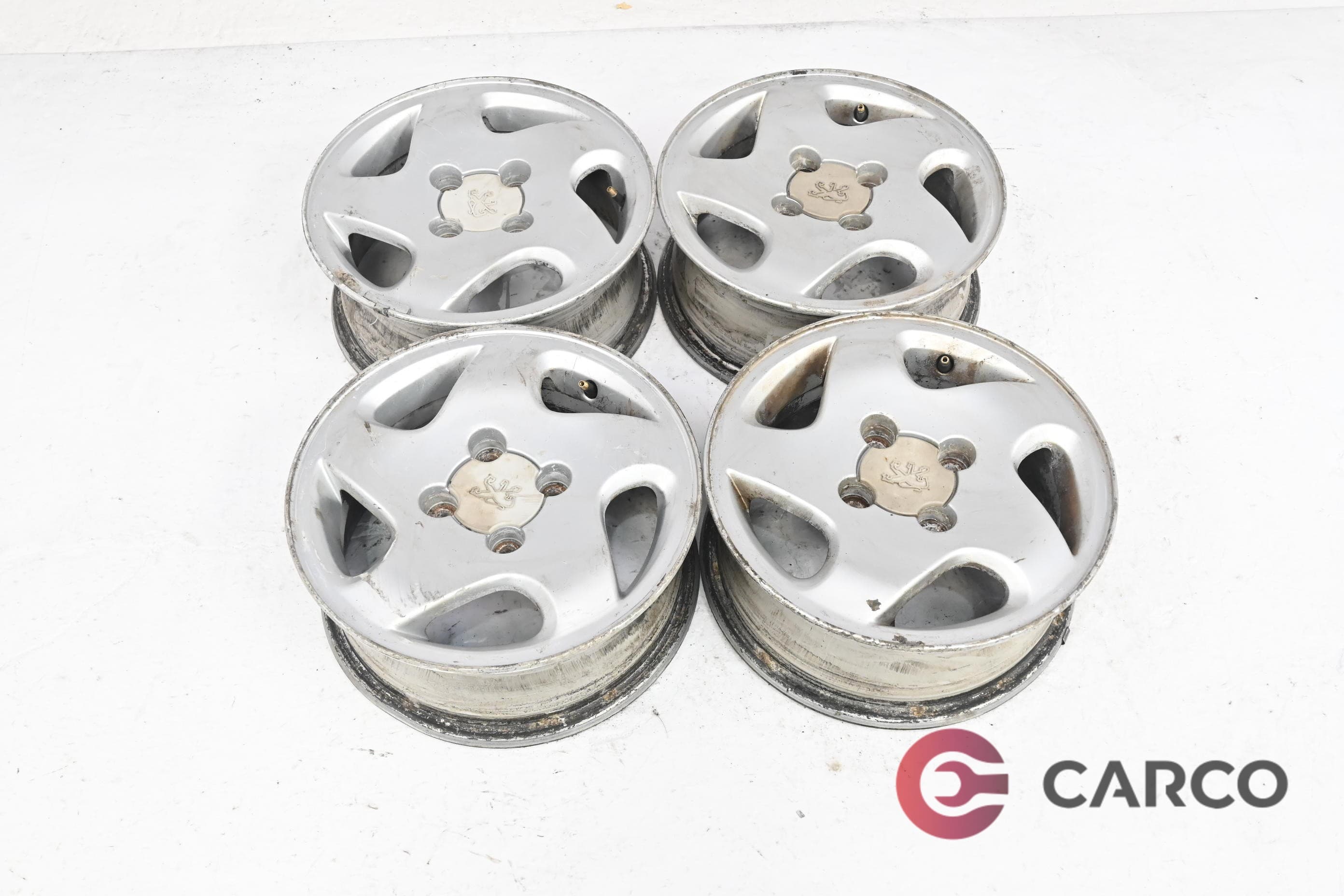 Алуминиеви джанти 14 цола 5.5Jx14CH4-24 4x108 Ц.О. 65.1 4 броя за PEUGEOT 206 хетчбек (2A/C) 1.9 D (1998)
