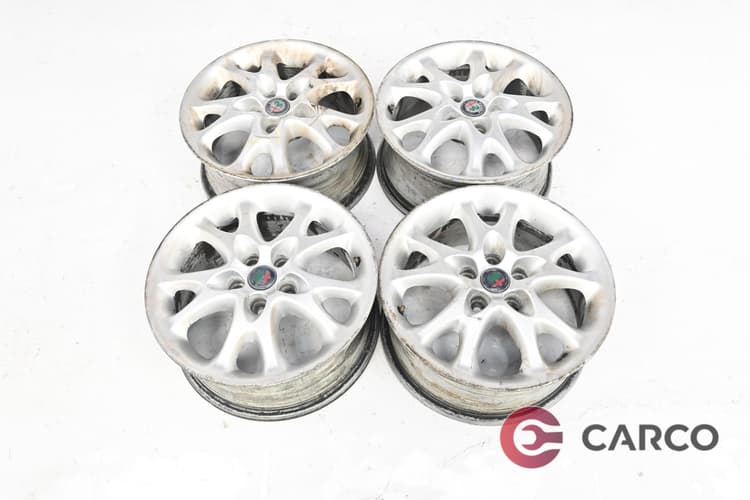 Алуминиеви джанти 15 цола 6.5Jx15H2 ET41.5 5x98 Ц.О. 58.1 4 броя за ALFA ROMEO 164 седан (164) 2.0 T.S. (164.H3) (1987 - 1998)